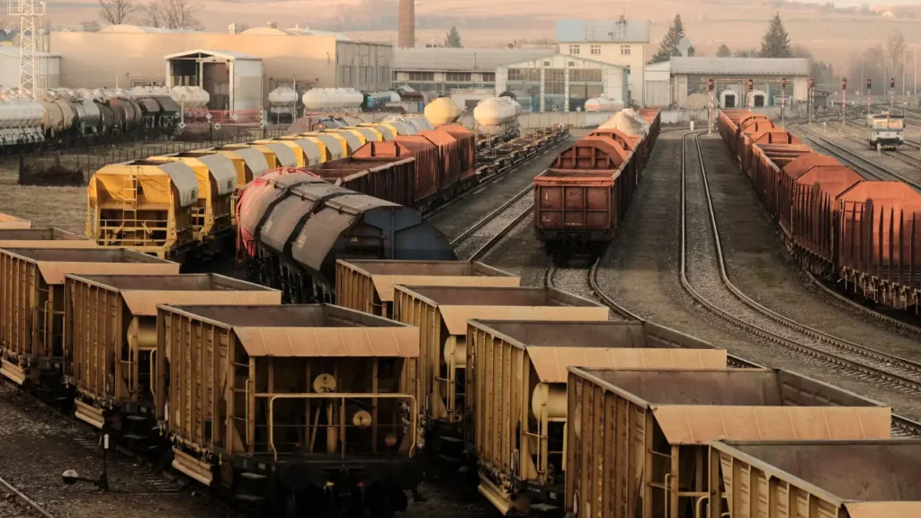 Middle Corridor route from Central Asia to Europe
