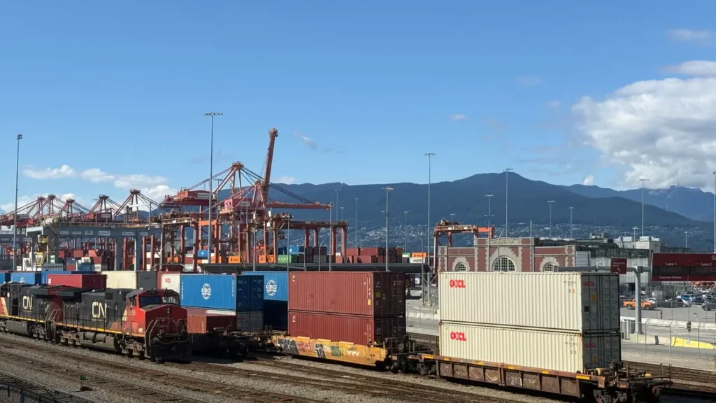 Middle Corridor container freight transportation from Central Asia to Europe