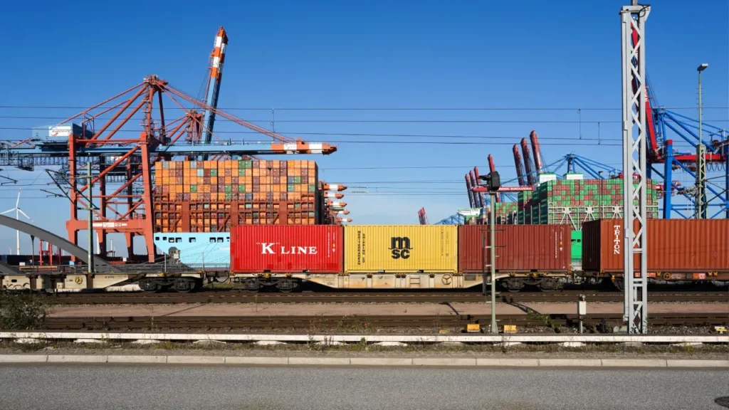 Middle Corridor container freight transportation from Central Asia to Europe