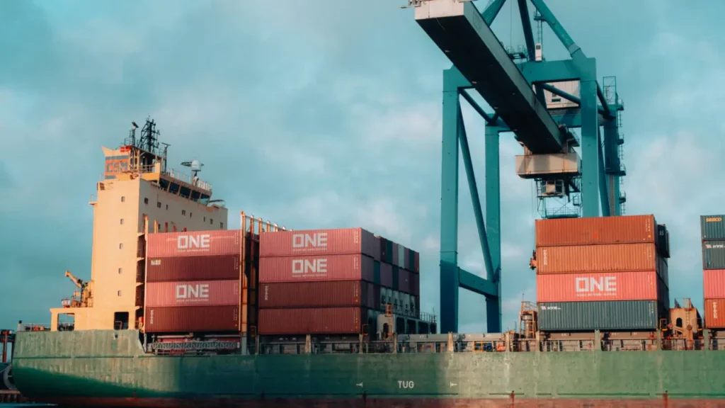 Marine cargo route connecting Georgia with Central Asia